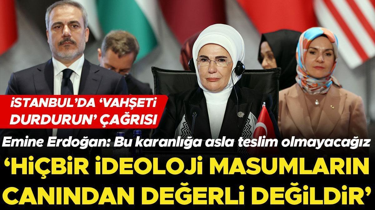 “Filistin ıçin Tek Yürek” Zirvesi… Emine Erdogan: The ideology of…
