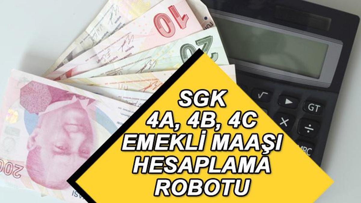 EMEKLİ MAAŞI HESAPLAMA İLE AYLIK ÖĞRENME ROBOTU: Emekli Olunca Ne Kadar ...