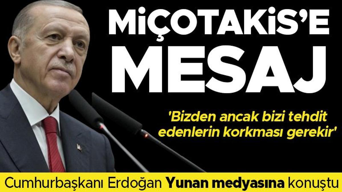 Ο πρόεδρος Ερντογάν απευθύνθηκε στα ελληνικά ΜΜΕ… Μήνυμα «Νέα Σελίδα»: «Μόνο αυτοί που μας απειλούν να μας φοβούνται»
