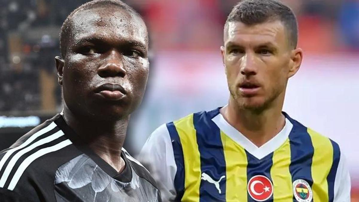 Beşiktaş Aboubakar'a Fenerbahçe Dzeko'ya güveniyor