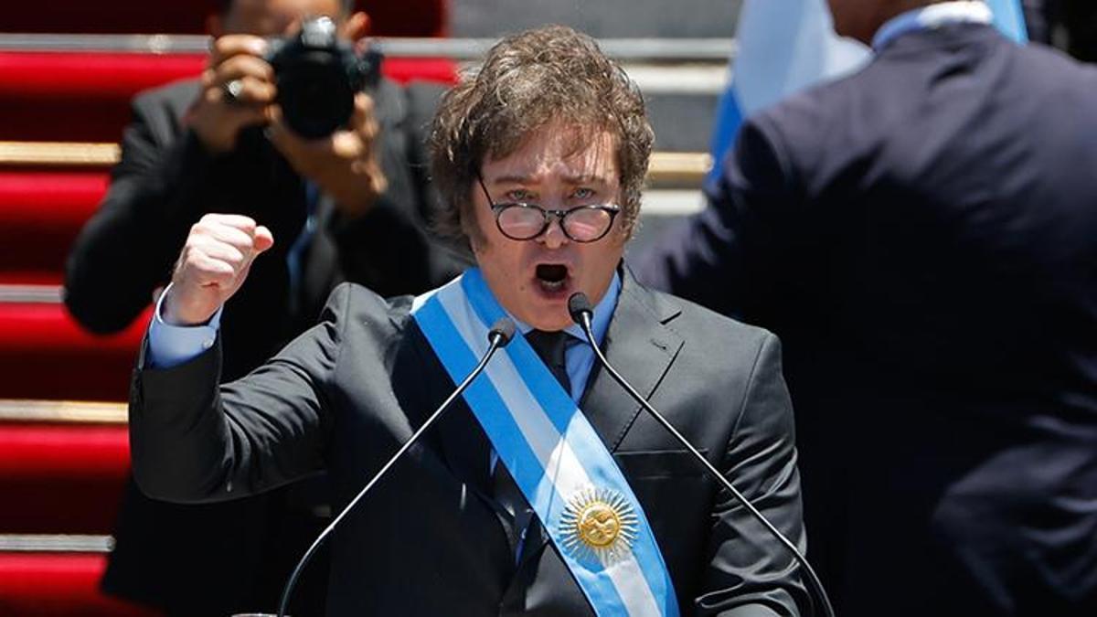 Arjantin in yeni Devlet Başkanı Javier Milei göreve başladı