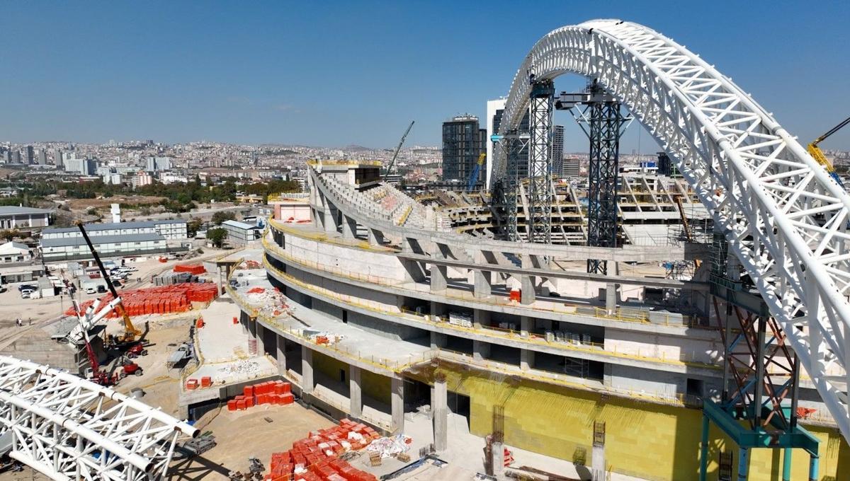 Major Ankara stadium project enters final phase
