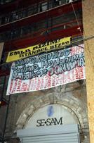 Demonstrators occupy Istanbuls historic Emek Theater to protest demolition