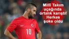 Arda Turan uçakta gazeteciye saldırdı! Şok küfürler...