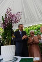 Orchid at Singapore Botanic Park named after Turkish PM Erdoğan and his wife