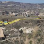 İşte balon faciasından ilk kareler