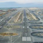 Construction of Istanbul’s new airport photographed from above
