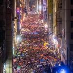 Tens of thousands of women march to mark International Women’s Day in Istanbul