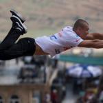 Turkish athletes amaze audiences with their athletic skills in Turkeys Mardin
