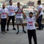 Turkish athletes amaze audiences with their athletic skills in Turkeys Mardin