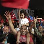 Erdoğan supporters flock to streets to celebrate election victory