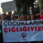 Thousands march in Turkish cities to protest child abuse
