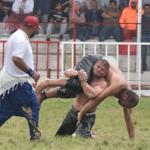 Turkish wrestler clinches 6 title in row in oldest oil wrestling tournament, breaking record