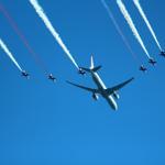 Fighter jets, passenger plane fly in first-ever joint aerobatics show in Turkey
