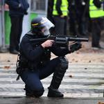 Protest clashes erupt in Paris at anti-Macron rallies