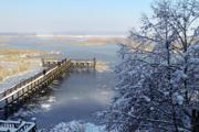 Düzcedeki Efteni Gölü Buz Tuttu