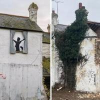 Farmhouse With Banksy Artwork Demolished