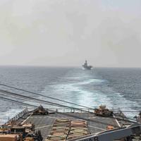 US downs missiles in Red Sea after ship attacked by Houthi rebels ...