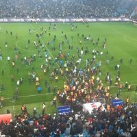 Turkish Football Riots Violence overshadows Süper Lig match - Turkish News