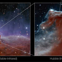 Webb telescope takes stunning images of Horsehead Nebula's 'mane'