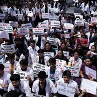 Indian doctors stage nationwide strike over rape and murder of colleague