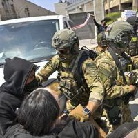 Trump deploys Marines, raising tensions in Los Angeles protests - World ...