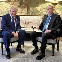 Erdoğan, Trump discuss regional, bilateral issues at NATO summit