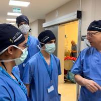 Aspiring doctors observe real-life surgeries through university-led project