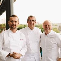 Three chefs, three feasts, one language