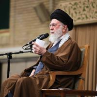 Iran Khamenei says will not cooperate with US while it backs Israel