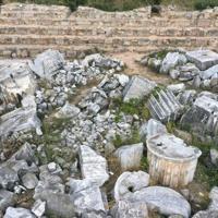 Massive columns shed light on Roman art