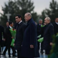 Erdoğan urges global dialogue for peace at Turkmenistan forum