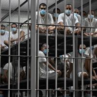El Salvador leader defends mega-prison