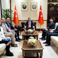 Turkish VP, trade minister hold talks with US envoy on ties, sanctions