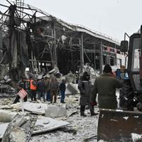 Russian drone strike kills woman in Kharkiv