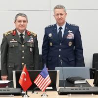 Turkish, US military chiefs hold talks in Brussels