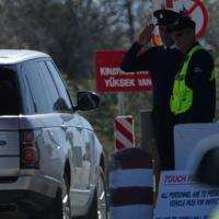 UK defense minister arrives in Greek Cyprus after drone attack