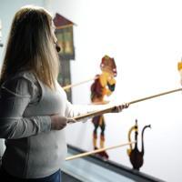 Female artist keeps Karagöz shadow play alive