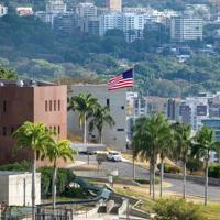 American flag raised at US Embassy in Venezuela