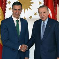 Erdoğan, Spain's Sanchez discuss ties, regional issues