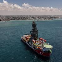 Drilling vessel Çağrı Bey arrives in Somalia for ‘historic mission’