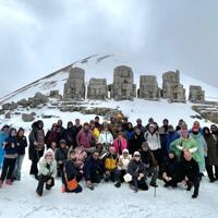 International artists gather at Mount Nemrut
