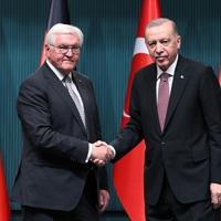 Erdoğan, German president discuss ties, warn of war’s impact on Europe