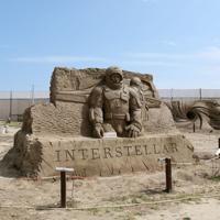 Antalya sand sculpture festival invites visitors on journey through time, space