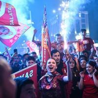 Galatasaray in seventh heaven after Süper Lig title