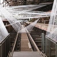 Artists bring new life to a gigantic former ironworks