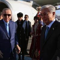 Erdoğan visits Kazakhstan for strategic partnership talks