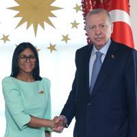 Erdoğan receives Venezuelan acting president in Istanbul