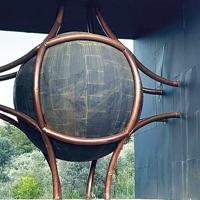 Mystery structure revealed as an art installation