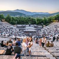 Ancient Greek theater revives legendary opera